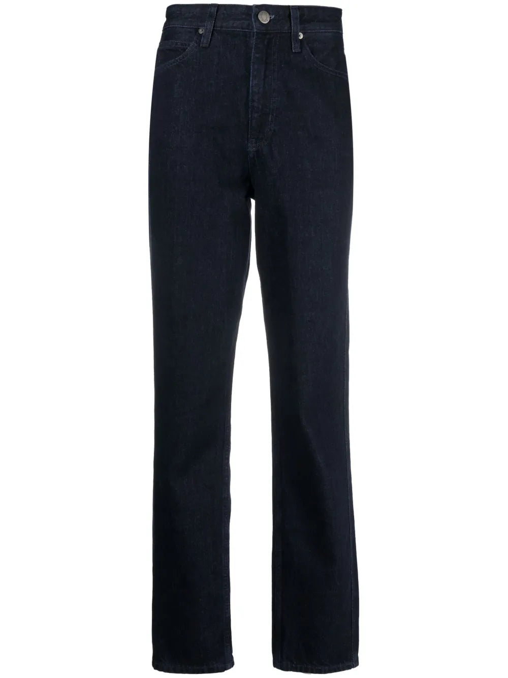 High-Rise Straight-Cut Jeans