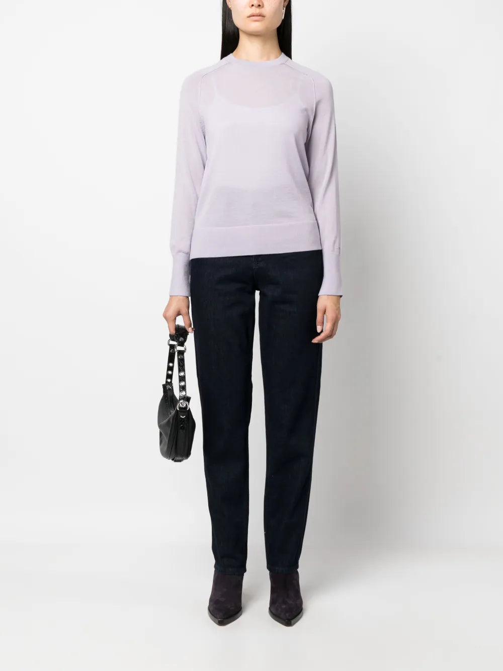High-Rise Straight-Cut Jeans