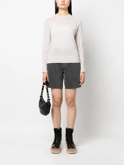 Fine-Knit Wool Jumper