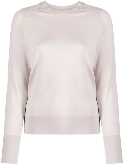 Fine-Knit Wool Jumper