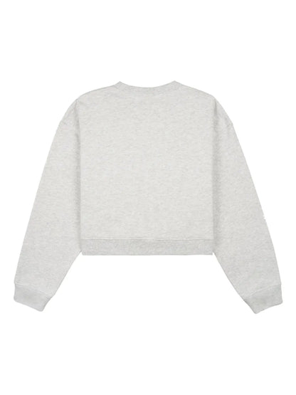 Hotel Crest-Motif Sweatshirt
