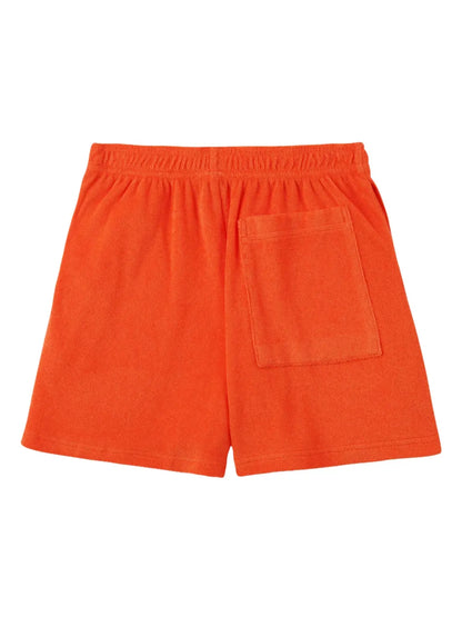 Logo-Embroidered Cotton Shorts
