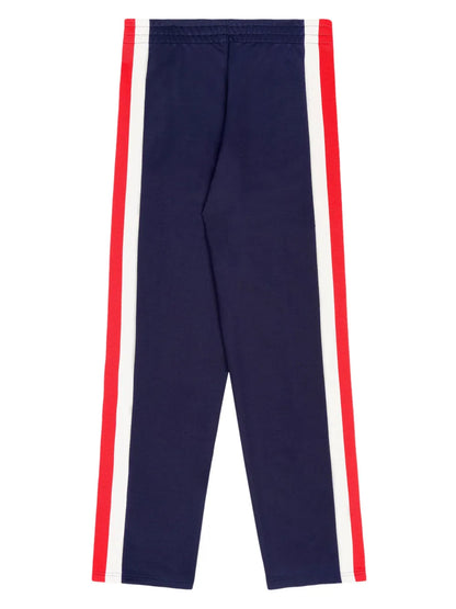 Logo-Embroidered Stripe-Detailing Track Pants