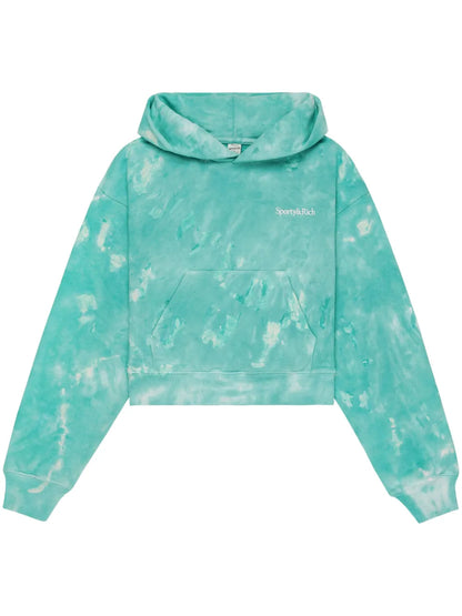 Serif Logo-Embroidery Hoodie