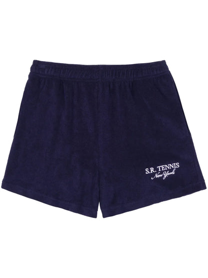 Tennis Terry Cotton Shorts