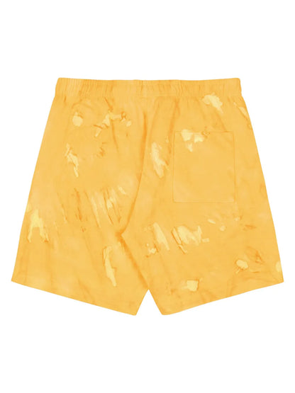 Logo-Embroidered Cotton Track Shorts