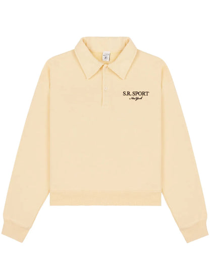 Logo-Embroidery Polo Shirt