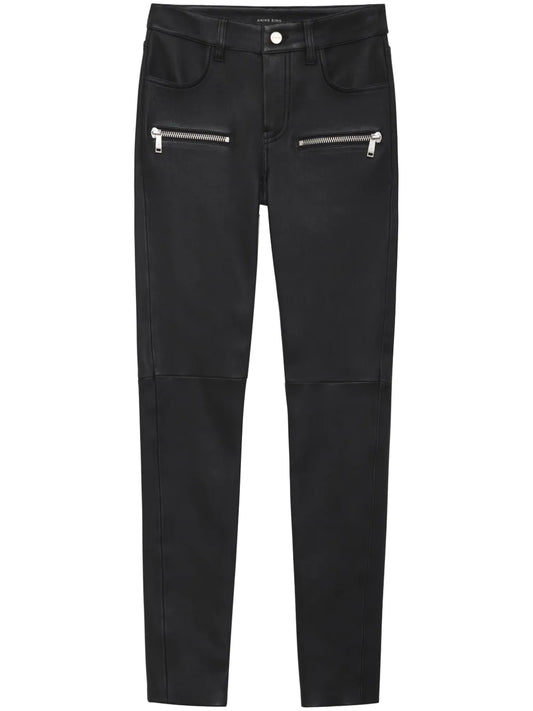 Remy Leather Skinny Trousers