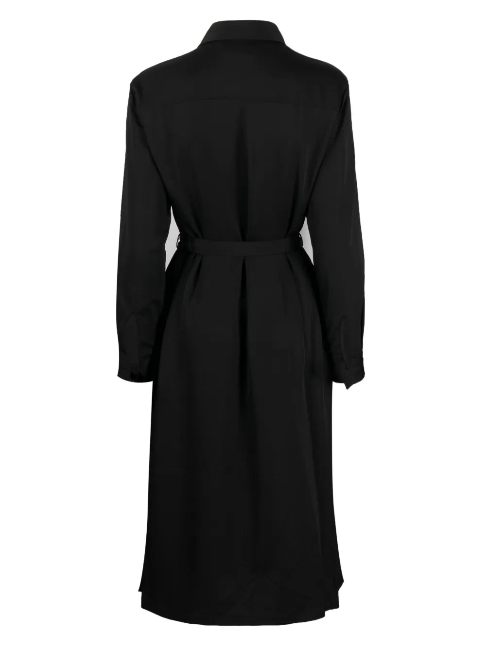 Belted Recycled Polyester Shirtdress