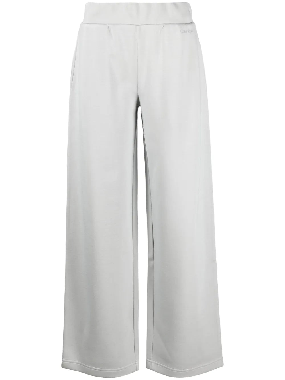 Logo-Print Wide-Leg Track Pants