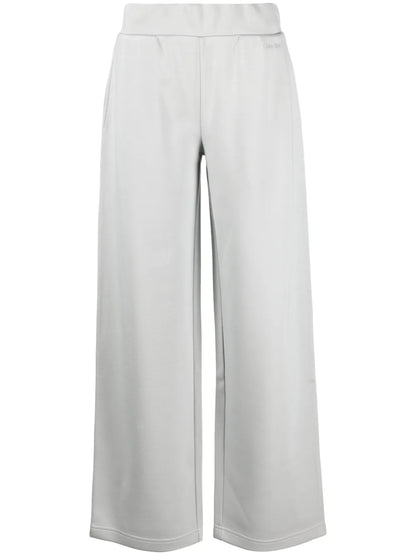 Logo-Print Wide-Leg Track Pants