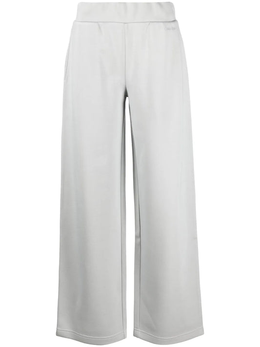 Logo-Print Wide-Leg Track Pants
