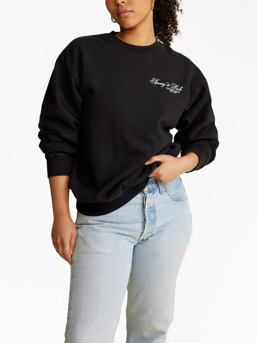 Logo-Print Cotton Sweatshirt