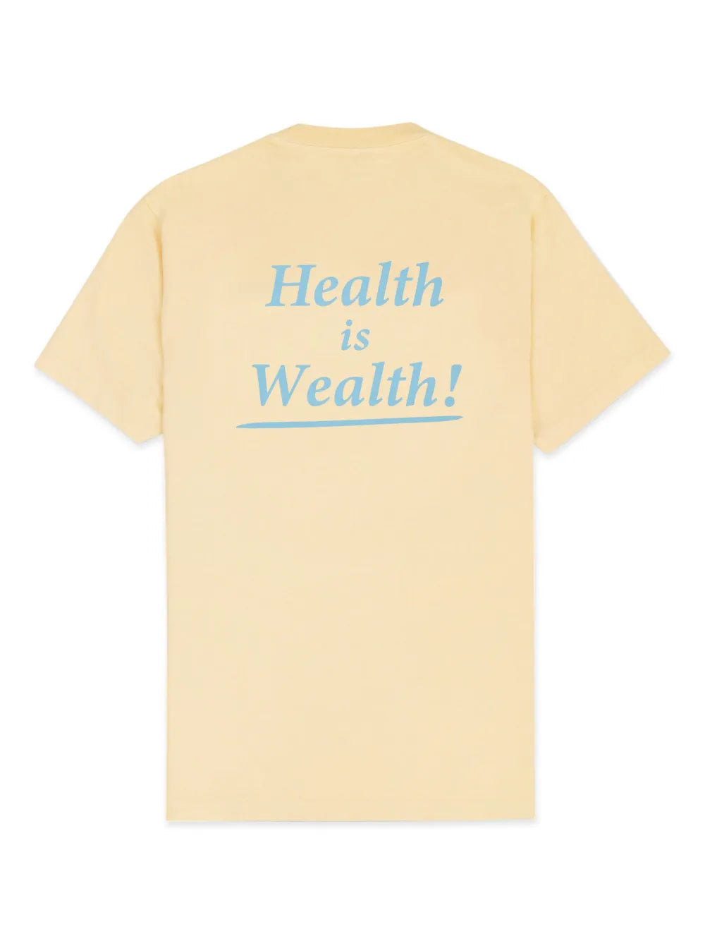 Health Is Wealth Cotton T-Shirt