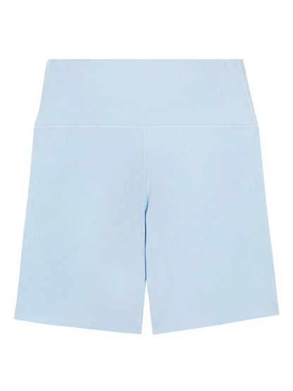 Logo-Print Elasticated-Waistband Biker Shorts