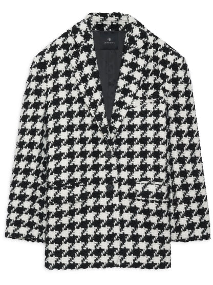 Quinn Houndstooth Blazer