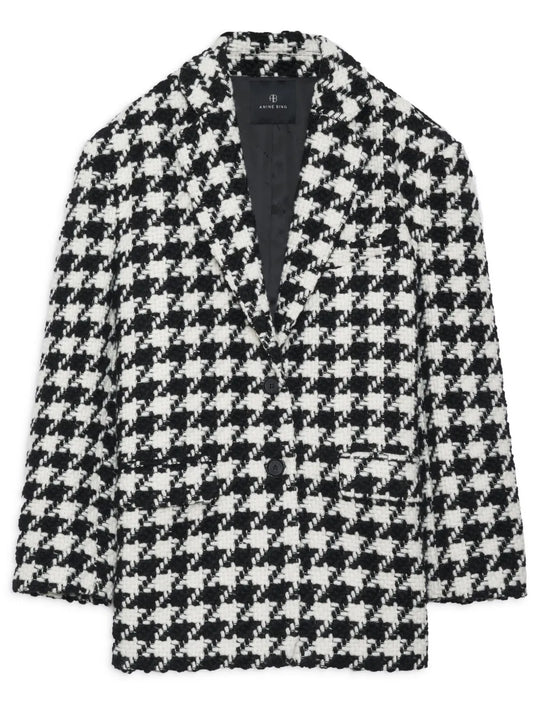 Quinn Houndstooth Blazer