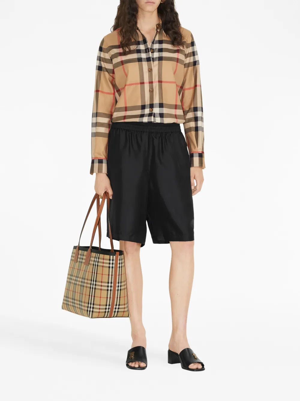 Vintage Check Cotton Shirt