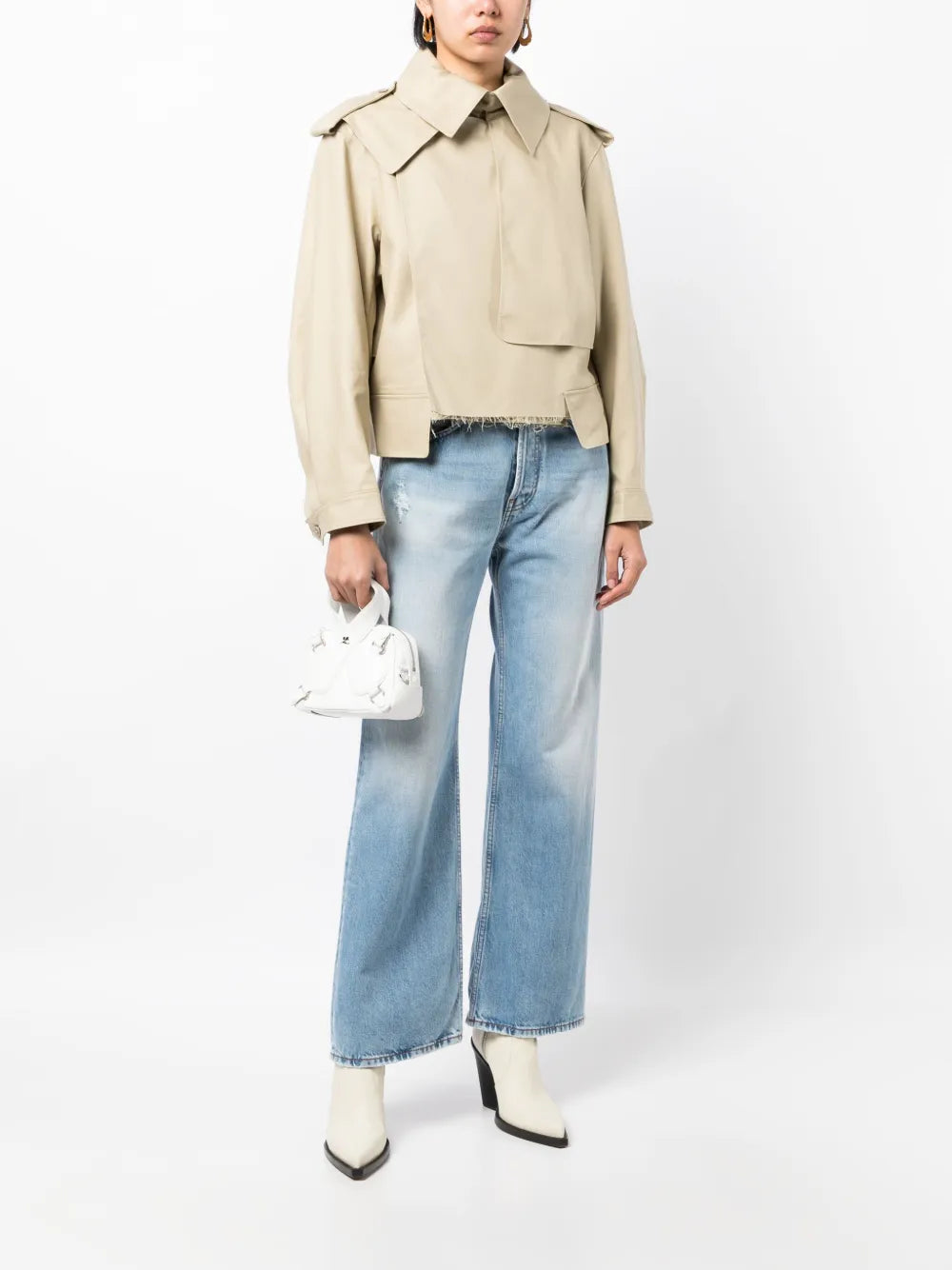Cropped Tailored Jacket