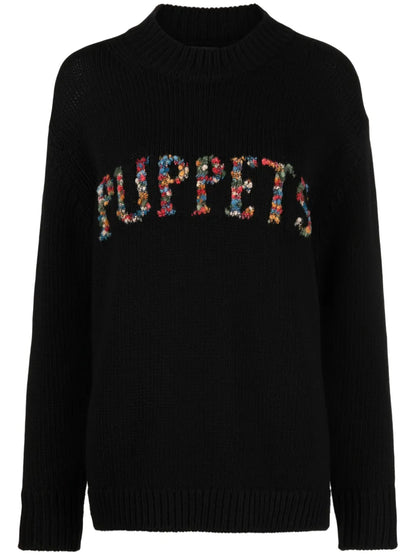 Logo-Embroidered Jumper
