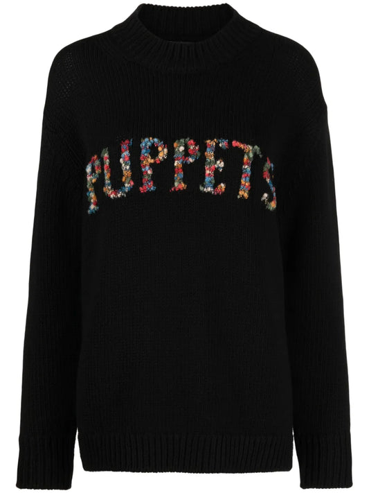 Logo-Embroidered Jumper