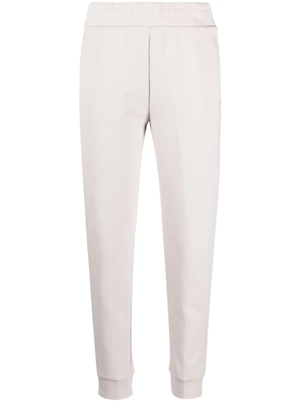 Elasticated-Waistband Cotton-Blend Track Pants