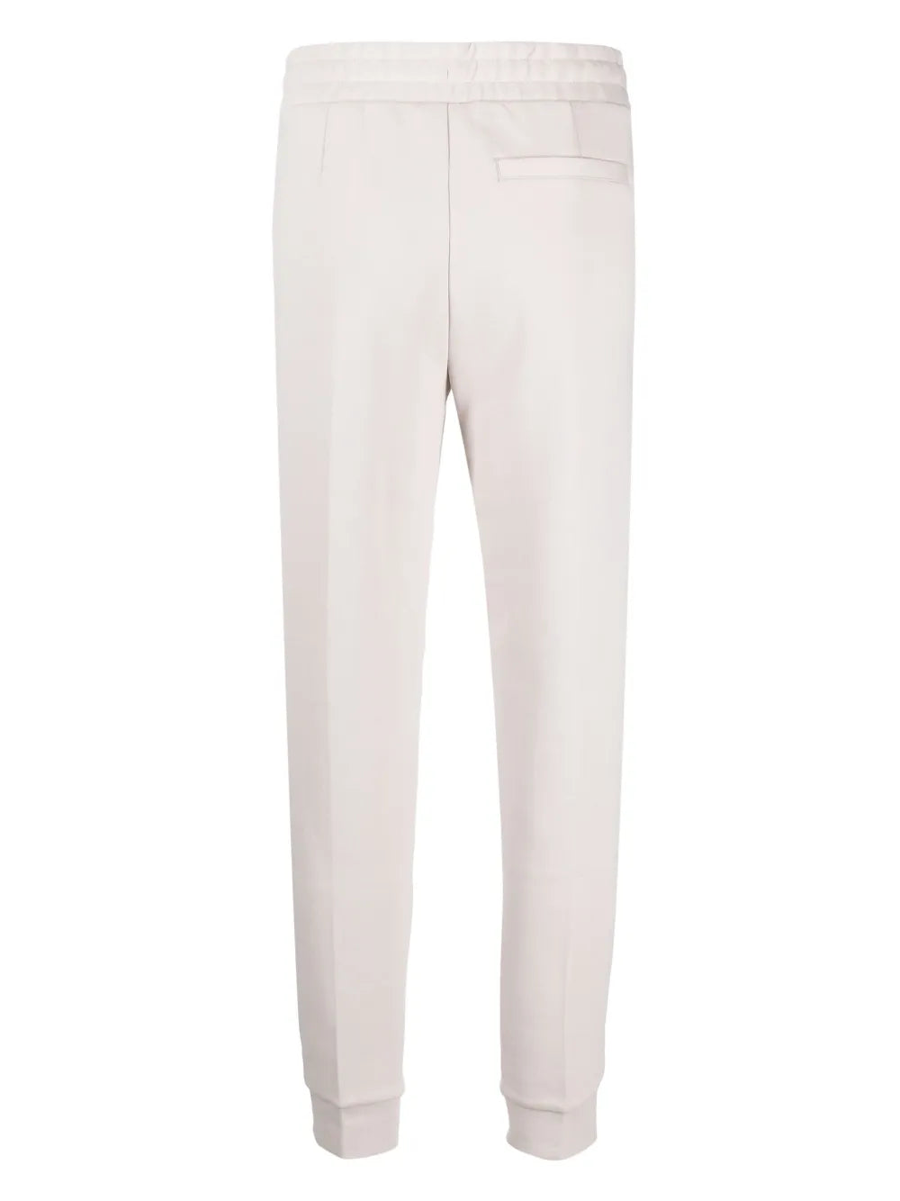 Elasticated-Waistband Cotton-Blend Track Pants