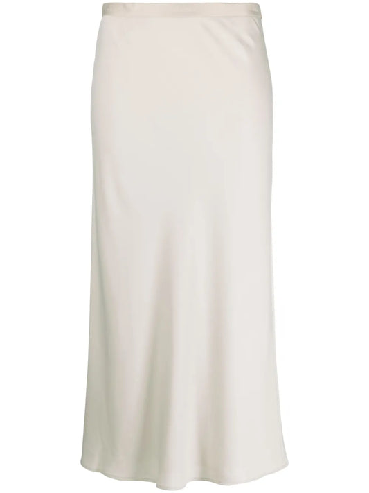 High-Waisted Midi Skirt