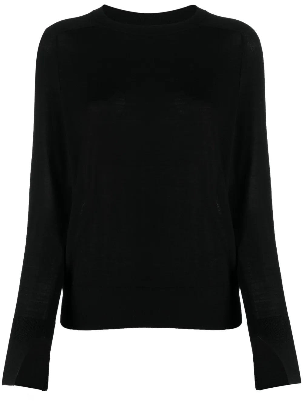 Fine-Knit Wool Jumper