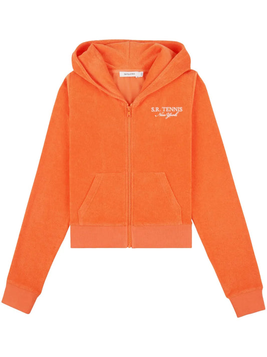 Sr Tennis Terry-Cloth Hoodie