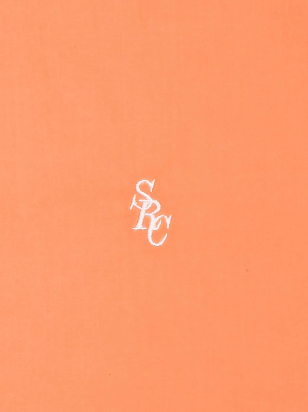 Src Logo-Embroidered Cotton Shirt