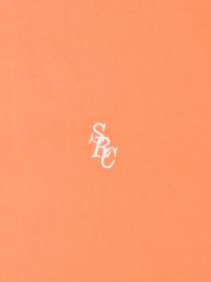 Src Logo-Embroidered Cotton Shirt