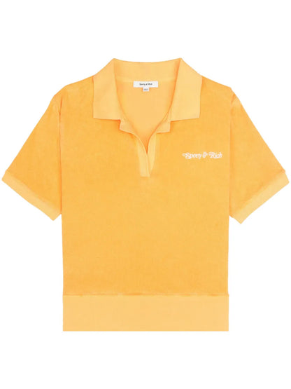 Ny Tennis Club Terry-Effect Polo Shirt