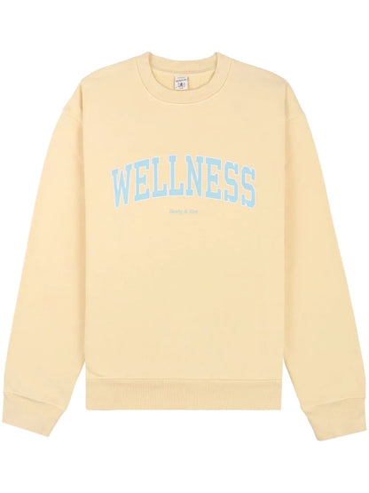 Slogan-Print Sweatshirt