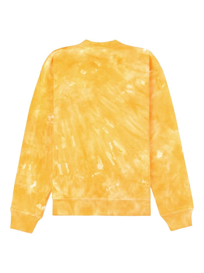 Logo-Embroidered Tie-Dye Sweatshirt