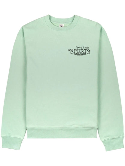 Logo-Print Cotton Sweatshirt