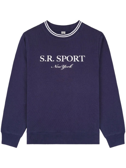 Logo-Print Crew-Neck Sweatshirt