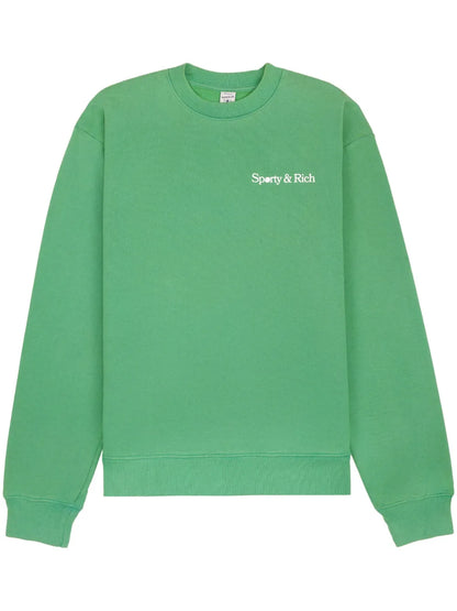 Logo-Print Cotton Sweatshirt