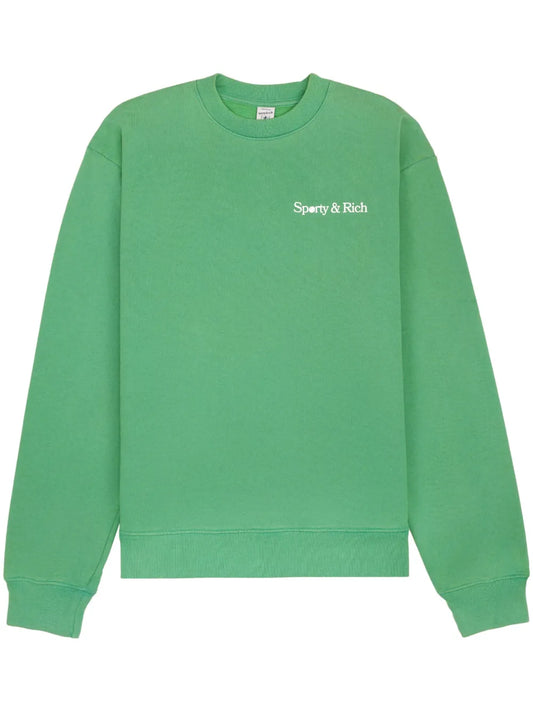 Logo-Print Cotton Sweatshirt