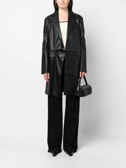 Faux-Leather Jacket