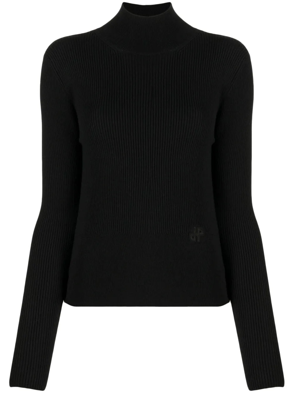 Long-Sleeve Knitted Top