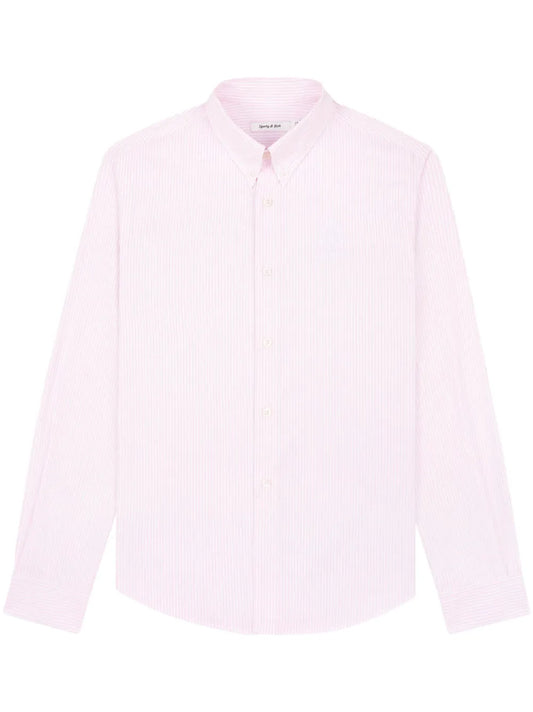 Striped Button-Up Shirt