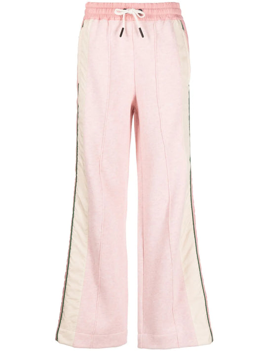Straight-Leg Cotton Track Pants