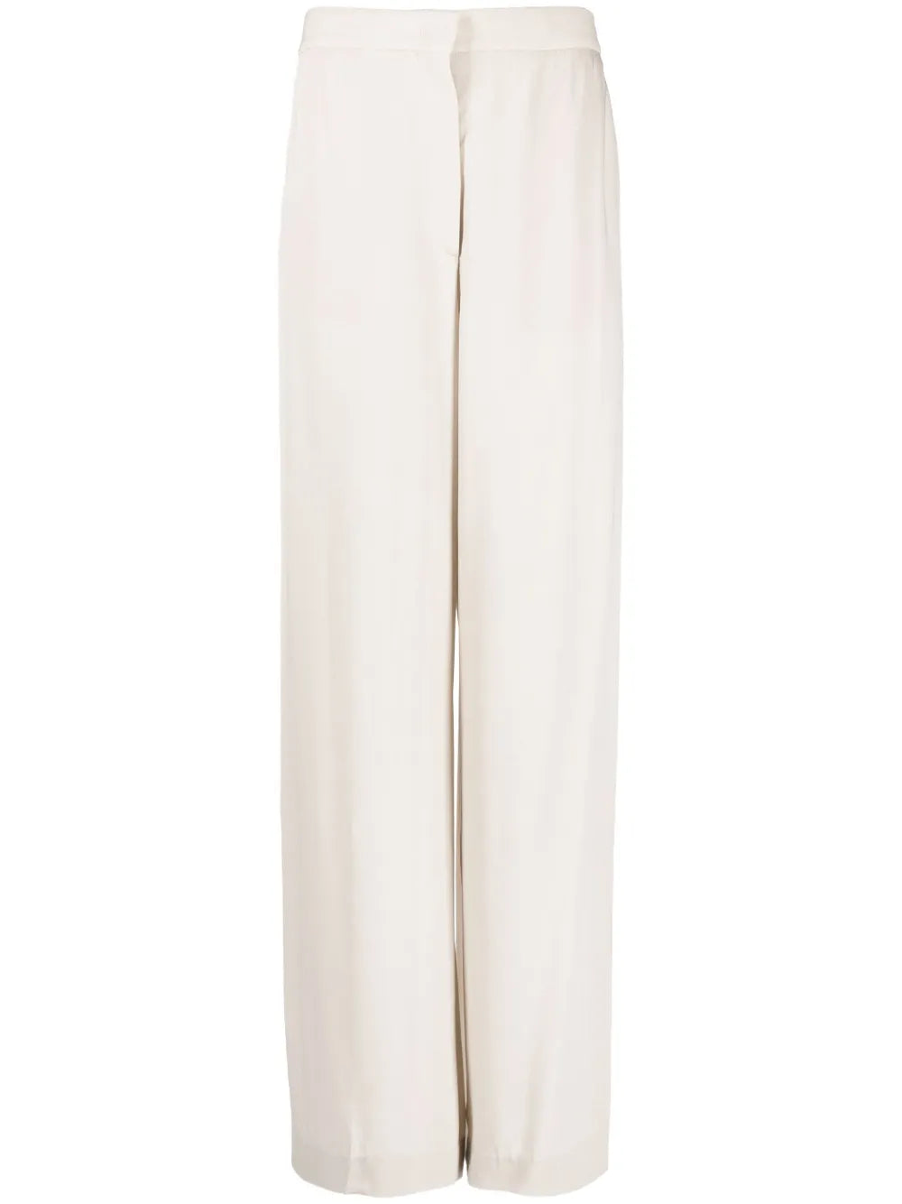 High-Waisted Wide-Leg Trousers