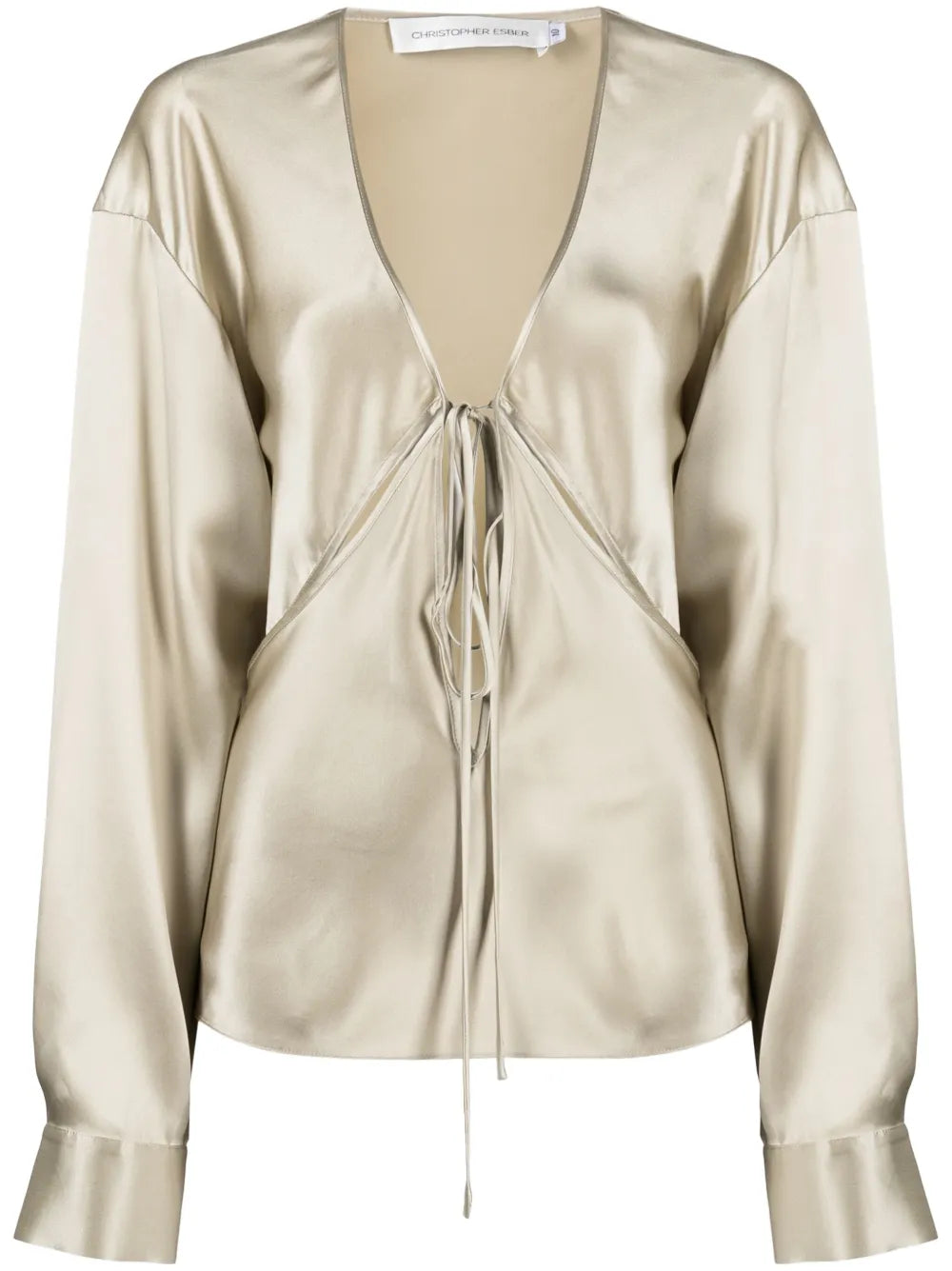 Triquetra Silk Blouse