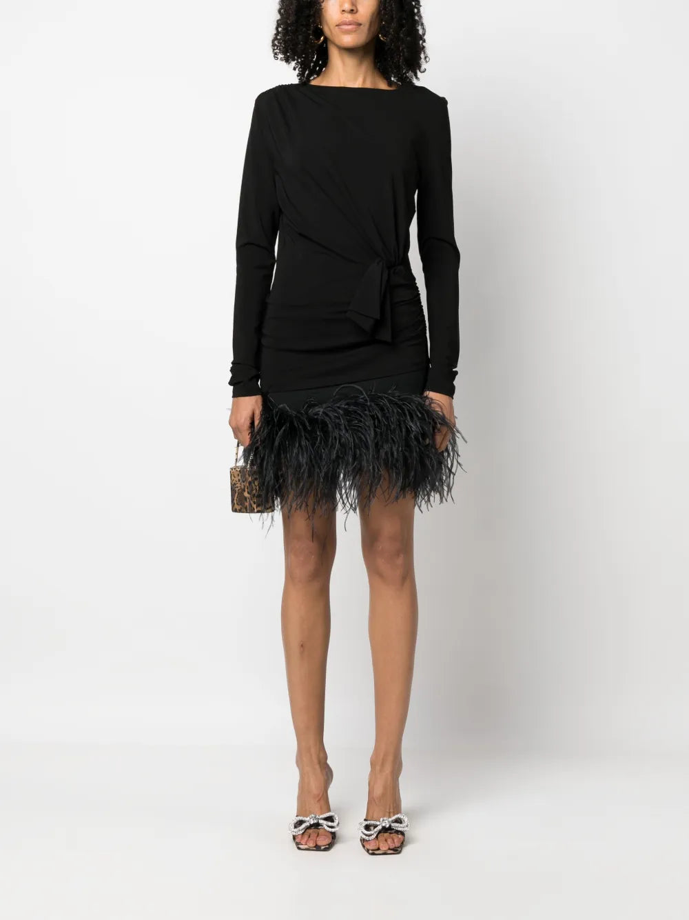 Knot-Detail Jersey Top