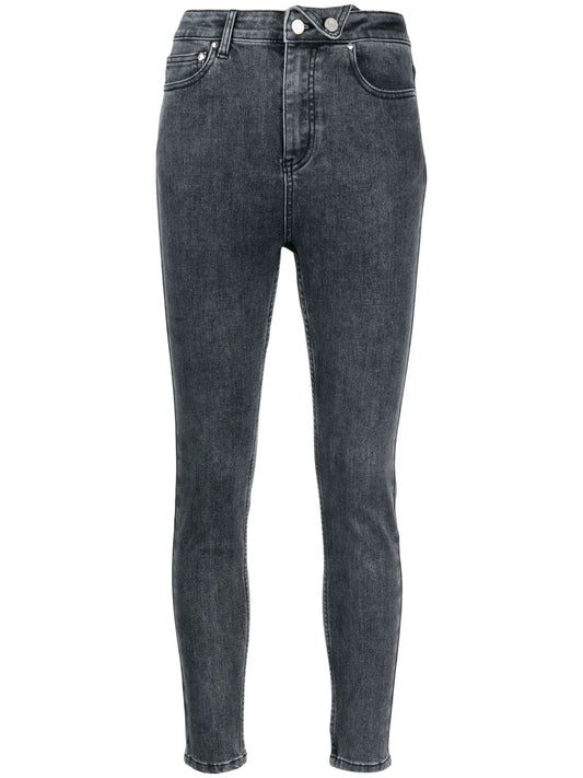 Low-Rise Skinny-Cut Jeans