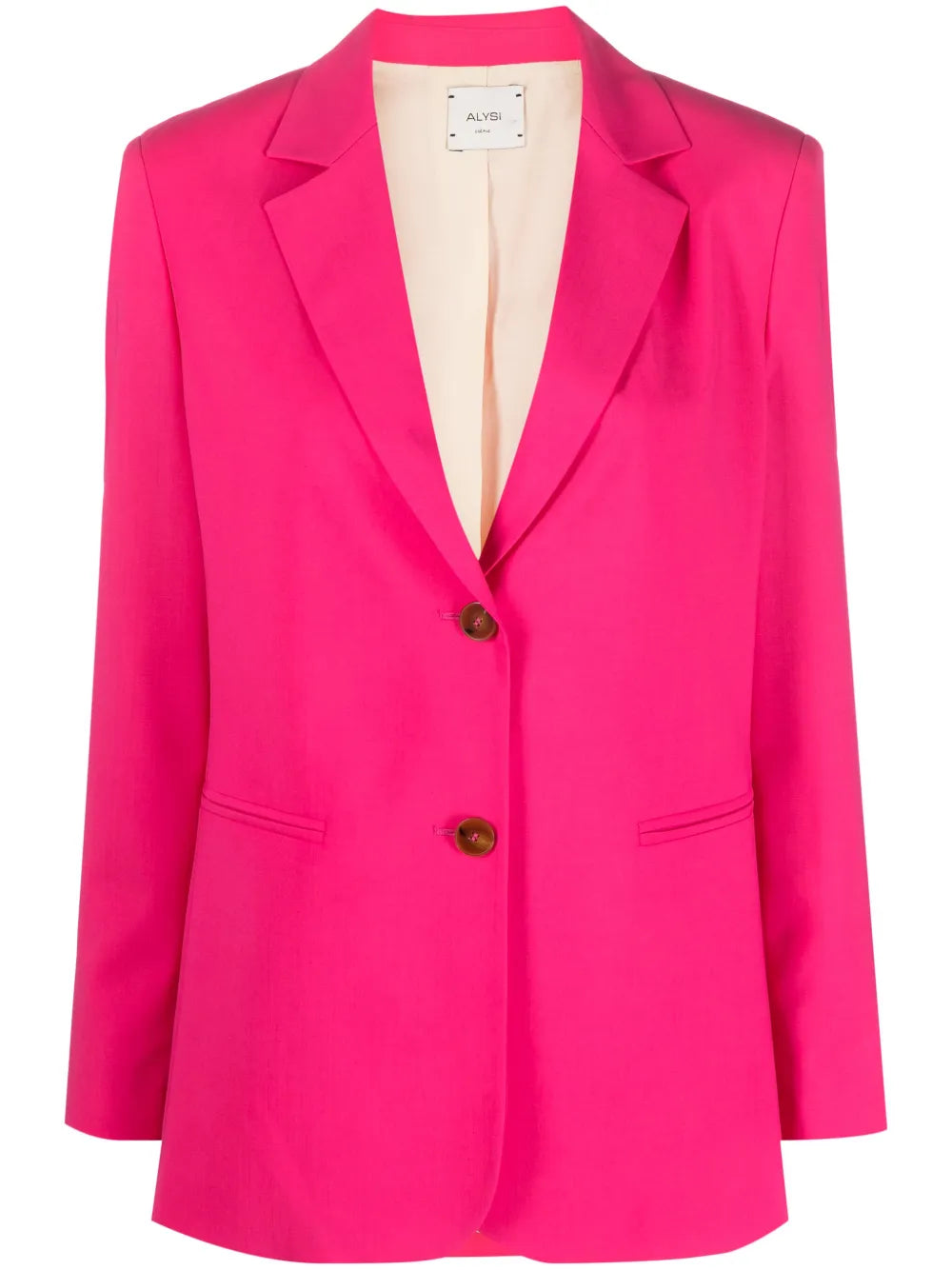 Single-Breasted Virgin Wool Blazer