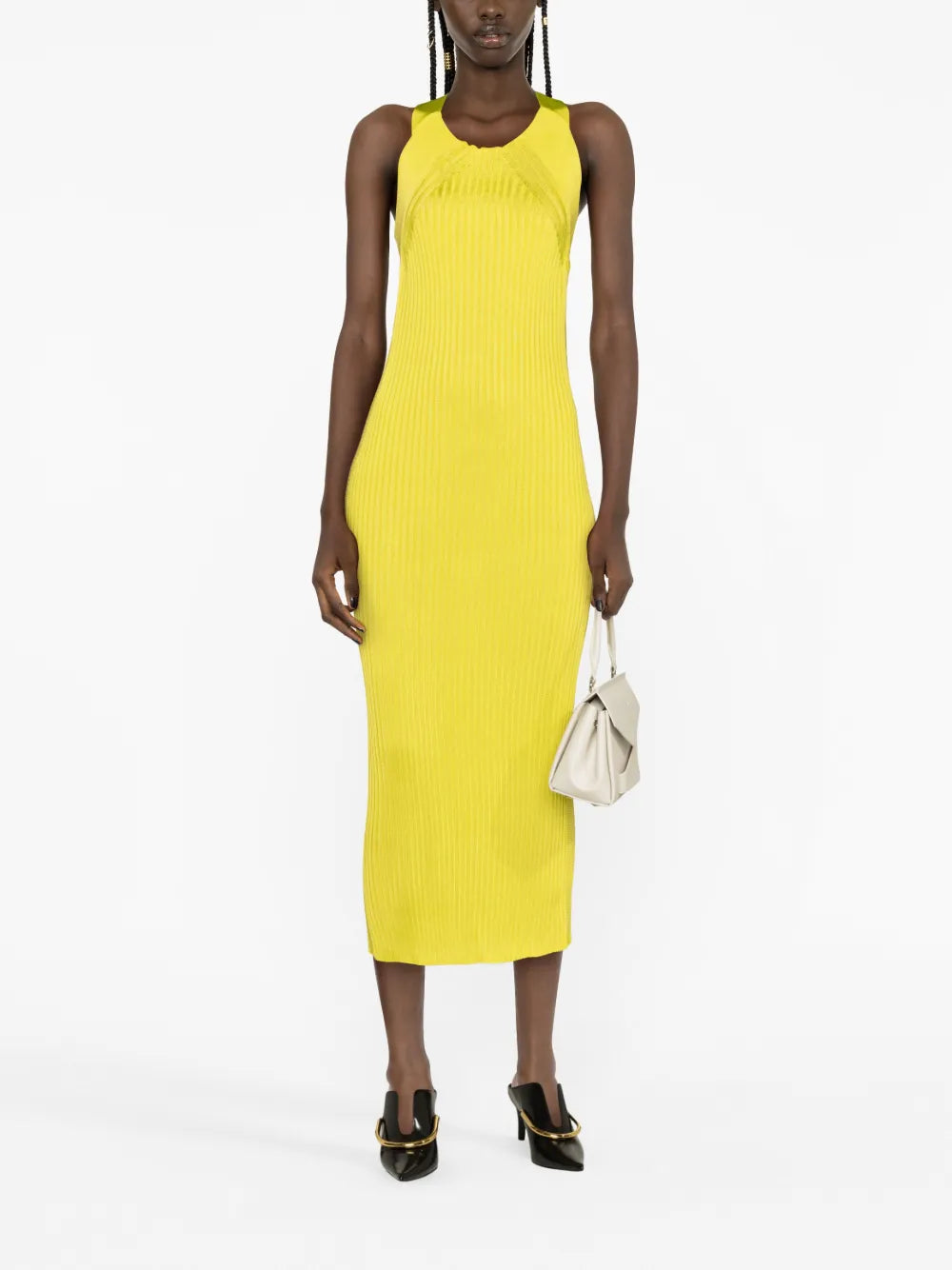 Sleeveless Ribbed Maxi Dress