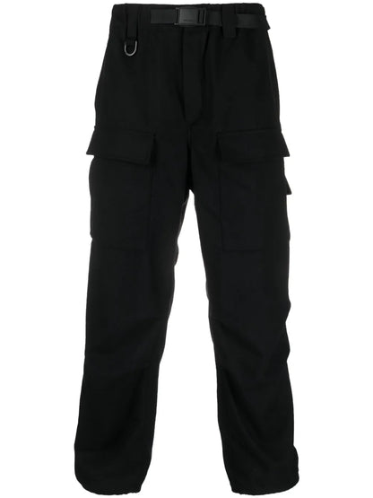Cropped Cargo Trousers